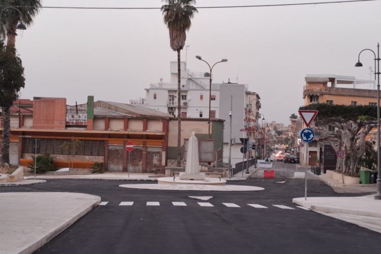 Comiso, consegnata la rotonda di San Biagio
