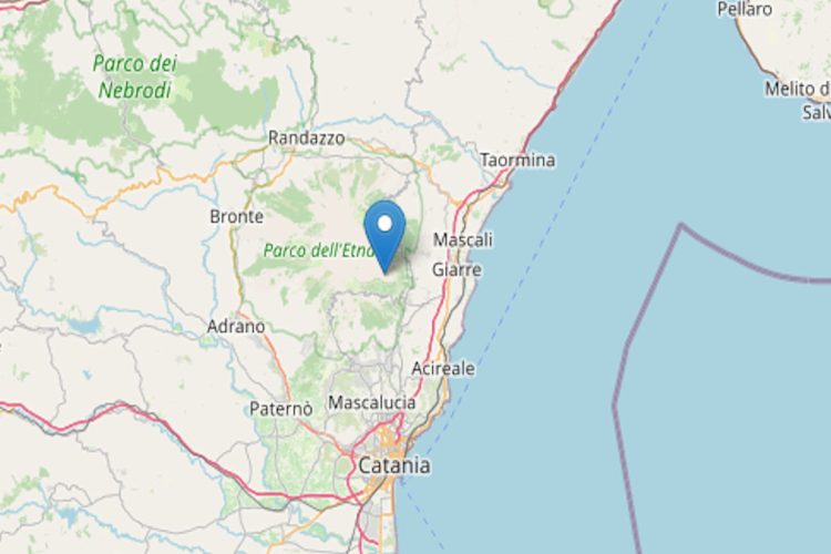 Due scosse di terremoto in Sicilia