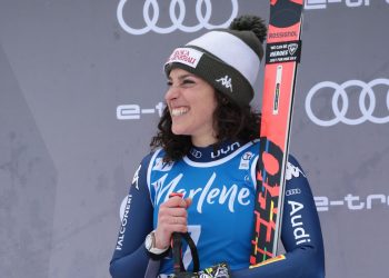 Brignone domina il super-g di St.Anton, caduta per Goggia
