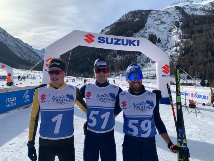 Suzuki Winter Triathlon Circuit, a Cogne vincono Saravalle e Menditto