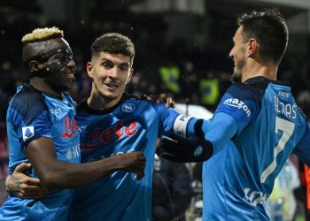 Il Napoli non si ferma, sconfitta anche la Salernitana
