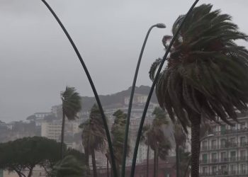 Arriva il ciclone Thor. Temperature in picchiata