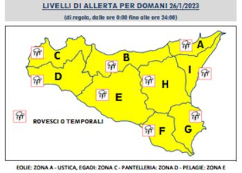 Maltempo, ancora freddo e temporali: allerta gialla in Sicilia