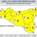 Maltempo, ancora freddo e temporali: allerta gialla in Sicilia