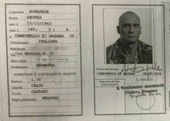 Mafia, 5 documenti falsi nel covo Messina Denaro