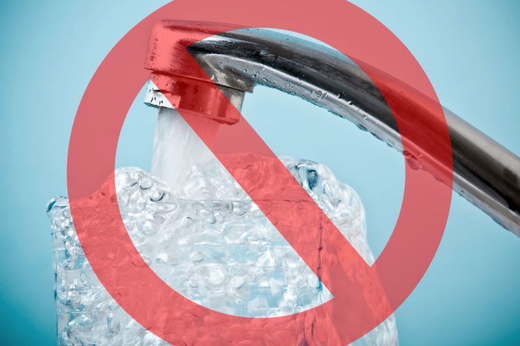 Divieto uso a scopo potabile di acqua a Modica Bassa