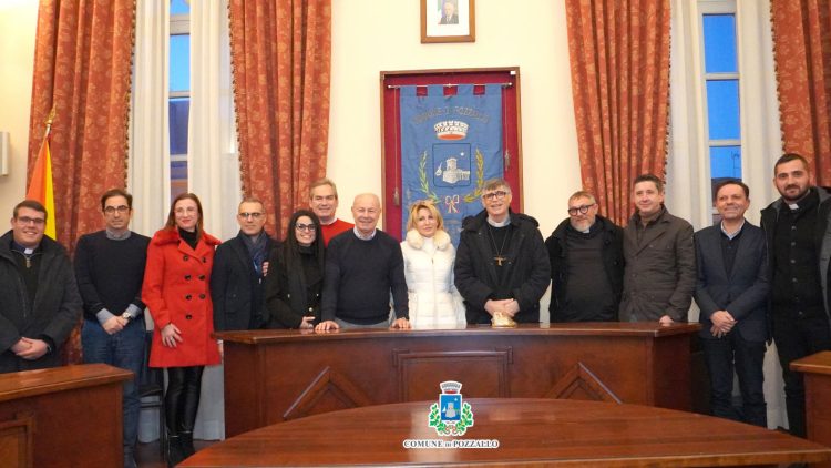 Pozzallo, ricevuto a Palazzo La Pira Don Maurizio Patriciello