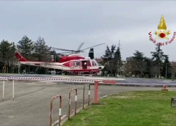 Trasportato in elicottero biker ferito dopo una caduta da Alpe di Poti