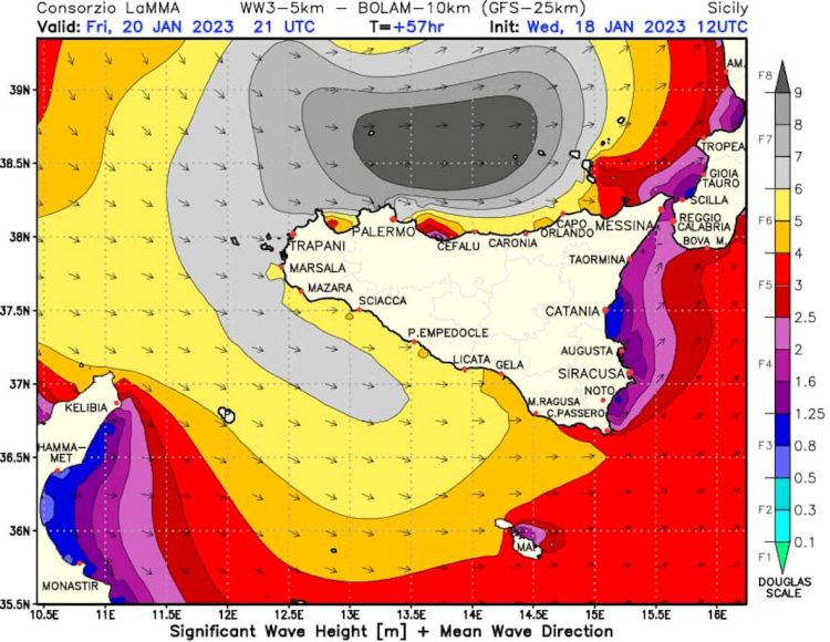 Forte maltempo in arrivo in Sicilia, vortice Mediterraneo: temporali e tempesta di vento