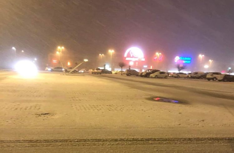 Nevica a Ragusa e Chiaramonte Gulfi