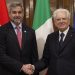 Mattarella incontra il presidente del Paraguay