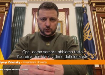 Shoah, Zelensky “Odio e indifferenza uccidono”