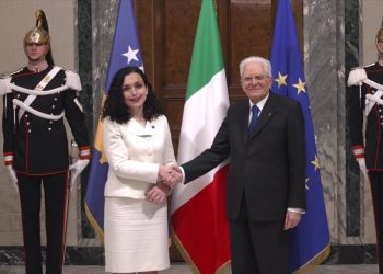Mattarella incontra la presidente del Kosovo