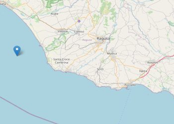 Terremoto nella costa di Ragusa
