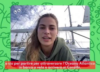 Il viaggio di Maddalena in barca a vela per piantare alberi