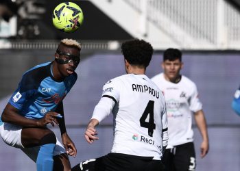 Spezia-Napoli 0-3, a segno Kvaraskhelia e doppietta Osimhen