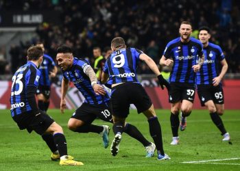 L’Inter fa suo il derby per 1-0, il Milan perde ancora