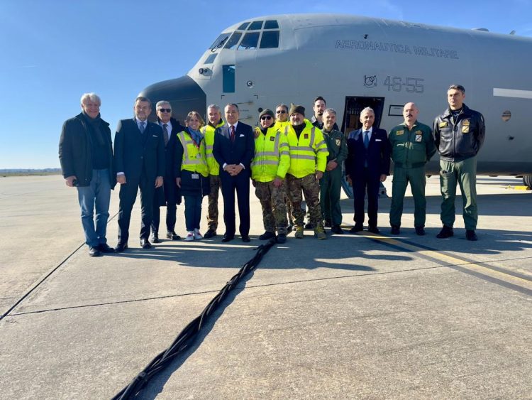 Terremoto, partiti per la Siria gli aiuti del Gruppo San Donato