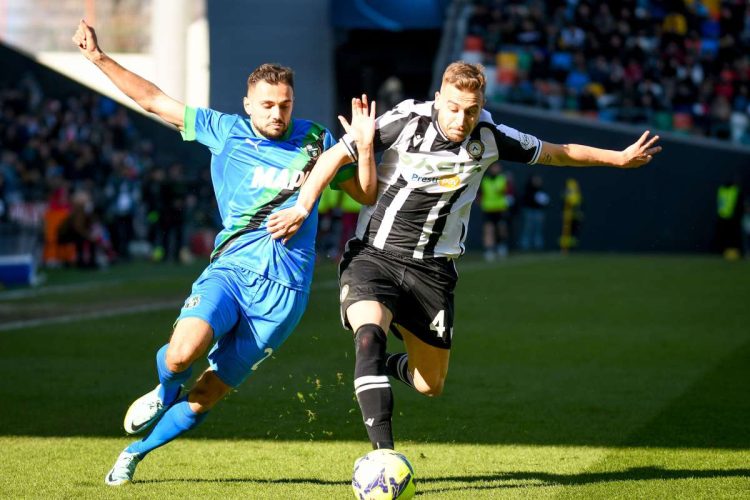 Gol e spettacolo, finisce 2-2 tra Udinese e Sassuolo
