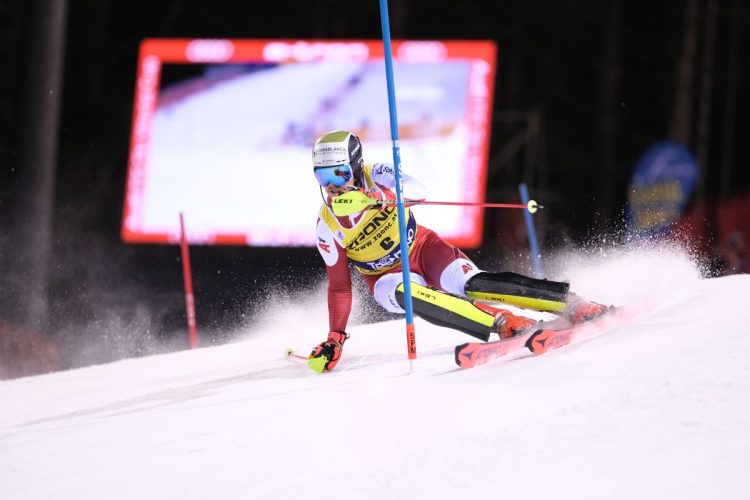 Feller in testa nello slalom di Courchevel, Vinatzer sesto
