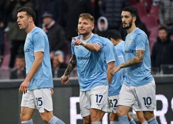 Con una doppietta di Immobile la Lazio espugna Salerno