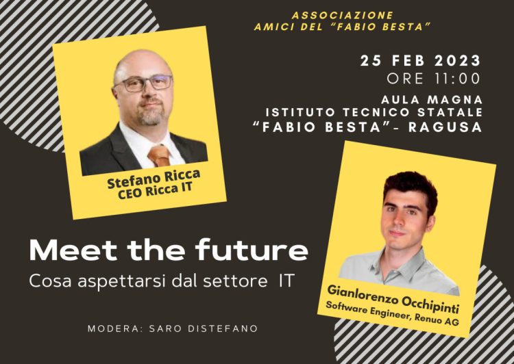 Ragusa, Associazione Amici del Fabio Besta organizza incontro su settore informatico