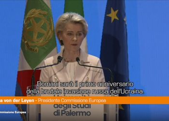 Von der Leyen “Difendiamo la libertà dell’Ucraina”