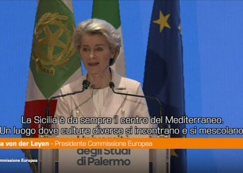 Von der Leyen “La Sicilia deve sentirsi al centro dell’Europa”