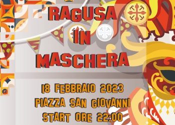 Sabato 18 febbraio “Ragusa in maschera”, un evento organizzato dalla consulta giovanile