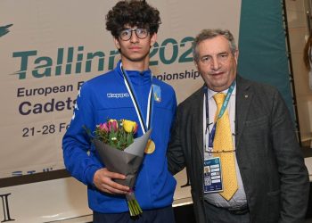 Fernando Scalora campione europeo cadetti a squadre fioretto maschile