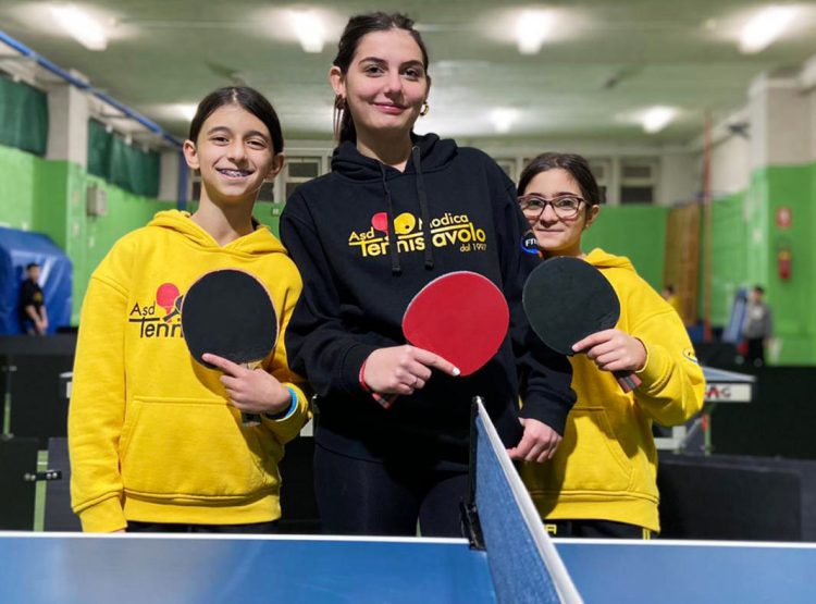TT Modica: domenica 26 febbraio il debutto delle ragazze di Serie C Femminile