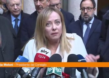 Scuola, Meloni “Caso Fazzolari non esiste, mai pensato all’ipotesi”