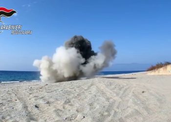 Fatti saltare 600 grammi di tritolo ritrovati a Reggio Calabria