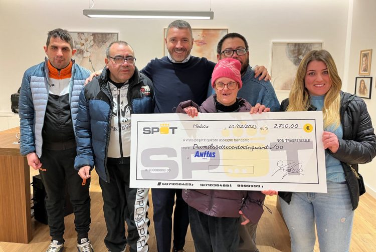 Gruppo Zacco e Spot a sostegno di ANFFAS Modica