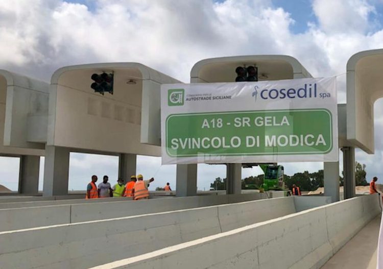 Autostrada, non si fermeranno i lavori sino a Modica