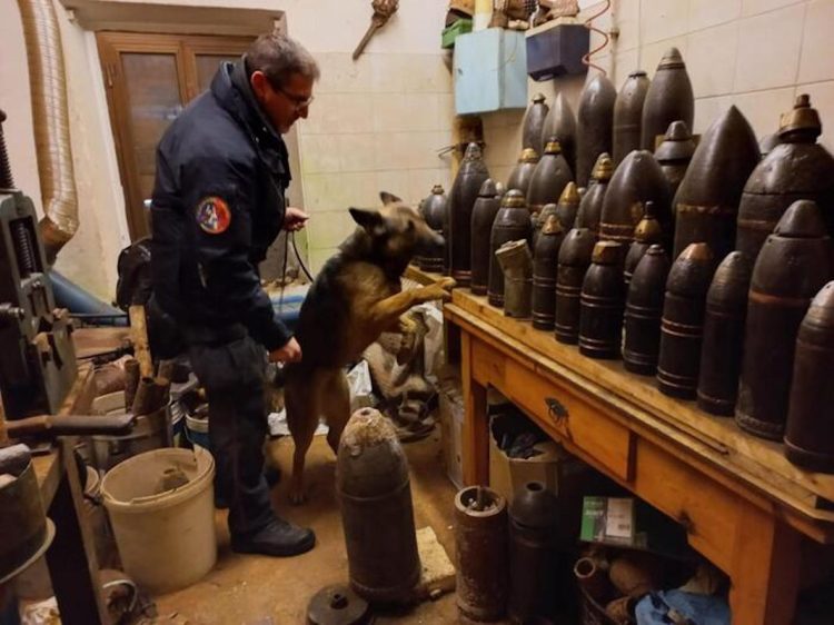 Arsenale di Guerra in casa nel Bellunese, trovate 80 bombe a mano e due fucili