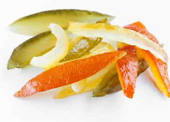 Buccia di arancia candita fatte in casa: ricetta