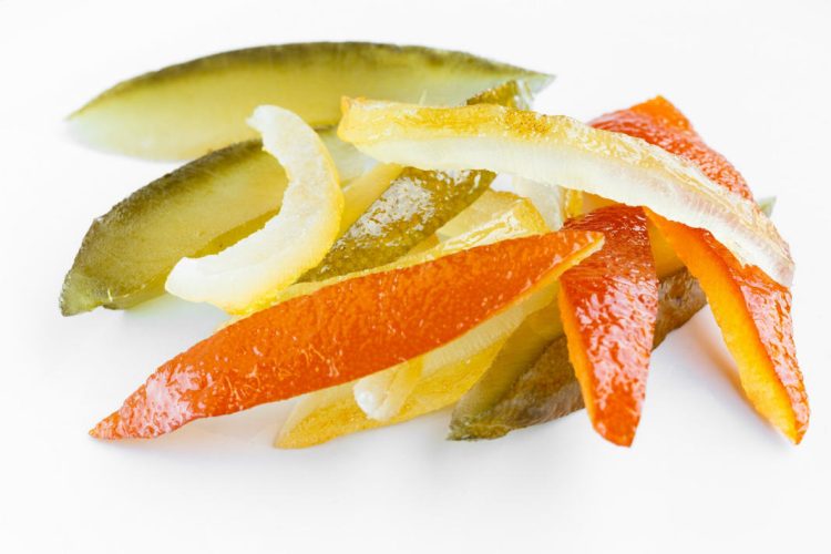 Buccia di arancia candita fatte in casa: ricetta