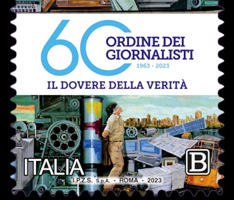 Poste Italiane: francobollo Ordine dei Giornalisti anche a Ragusa