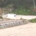 Maltempo a Modica, la forza dell'acqua trascina un furgone nel torrente di via Fiumara