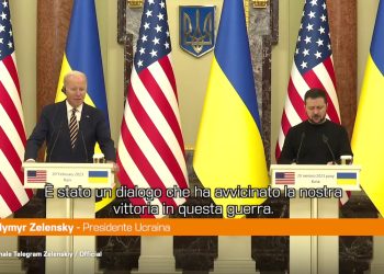 Zelensky “La guerra russa è anche contro l’Europa e la democrazia”