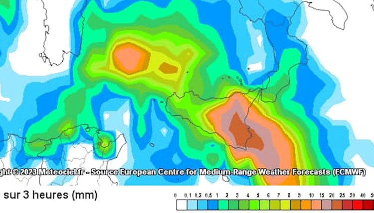 Maltempo in Sicilia, in arrivo un ciclone: piogge, venti di burrasca e neve a bassa quota