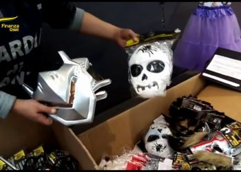Chieti, sequestrati oltre 1.500 articoli di Carnevale contraffatti