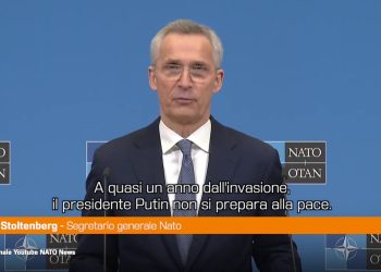 Ucraina, Stoltenberg “Putin non vuole la pace”