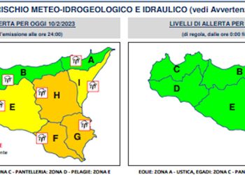 Maltempo, domani allerta gialla a Ragusa