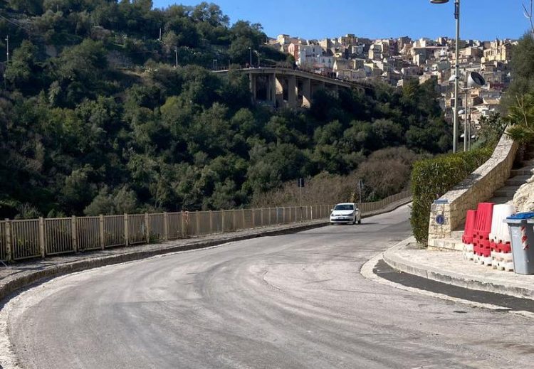 Riaperta al traffico la via Ottaviano a Ragusa Ibla