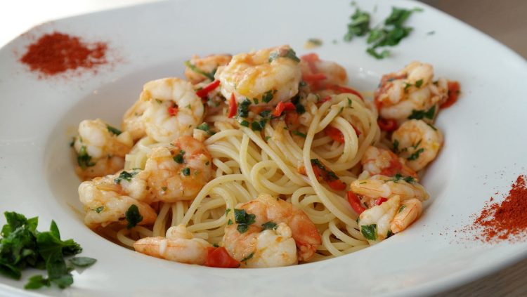 Ricetta spaghetti con gamberetti: ingredienti