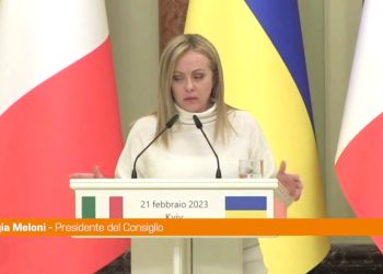 Meloni a Zelensky “L’Italia non intende tentennare e non lo farà”