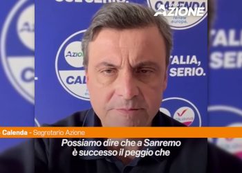 Sanremo, Calenda “Su Zelensky cattivo servizio a Ucraina”