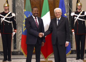 Mattarella riceve il primo ministro dell’Etiopia